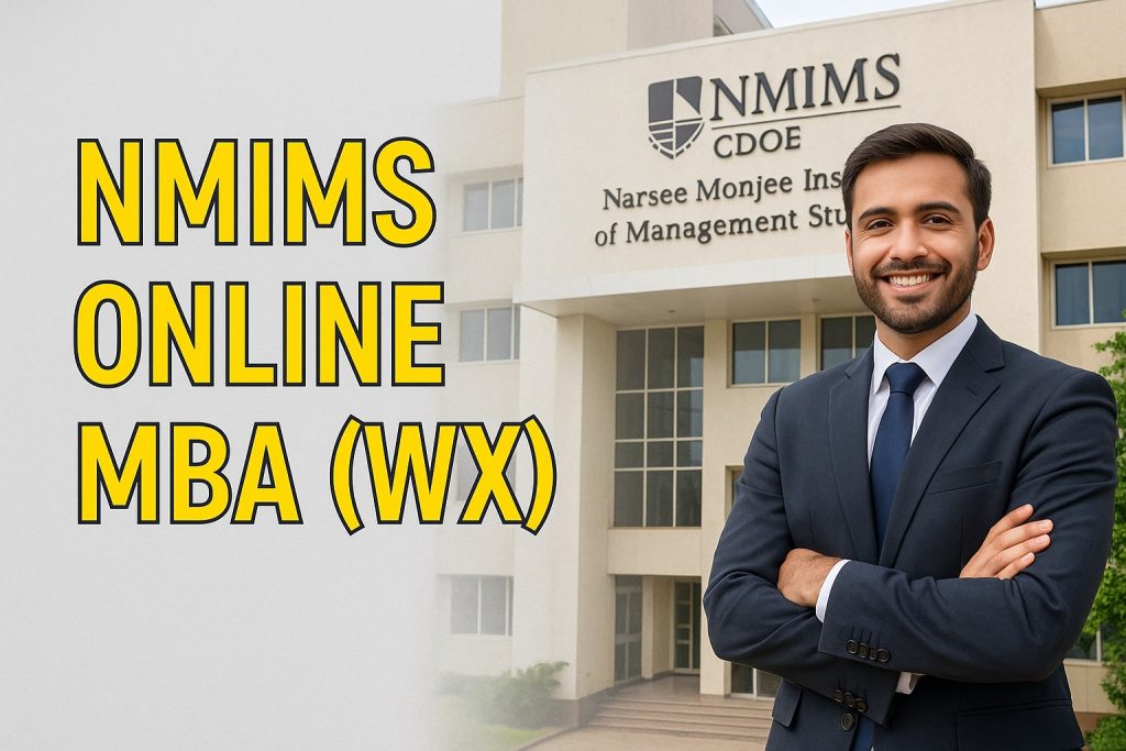 NMIMS Online MBA (WX) for Working Professionals