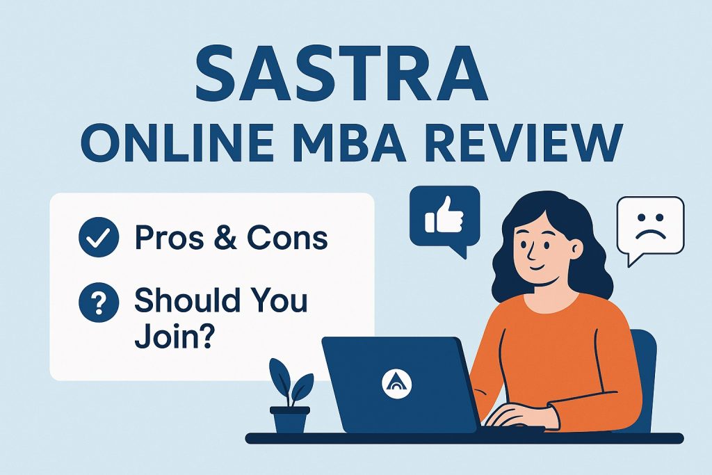 SASTRA University Online MBA Review