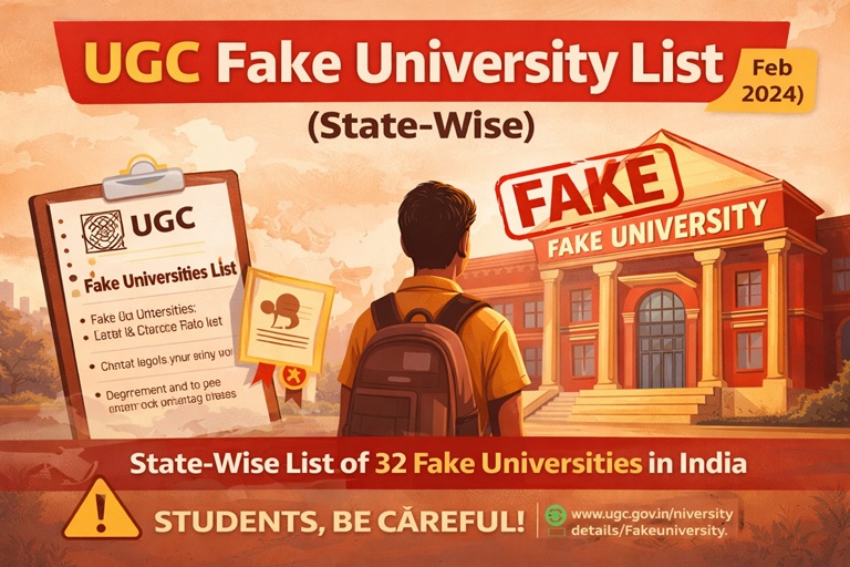 UGC fake universities list 2026