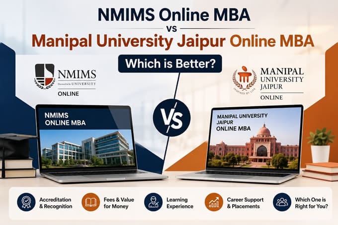 NMIMS Online MBA vs Manipal Online MBA